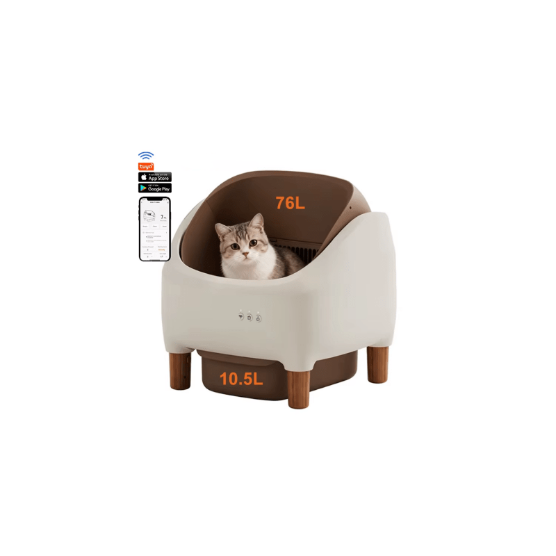 Automatic Self - Cleaning Cat Litter Box - EGBull