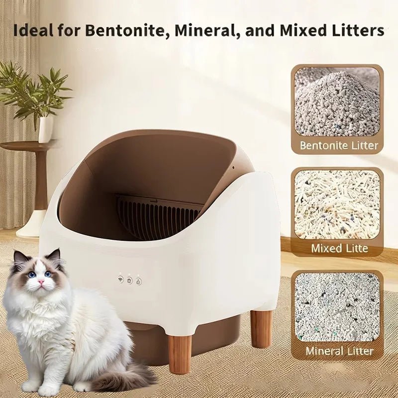 Automatic Self - Cleaning Cat Litter Box - EGBull