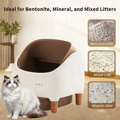 Automatic Self - Cleaning Cat Litter Box - EGBull