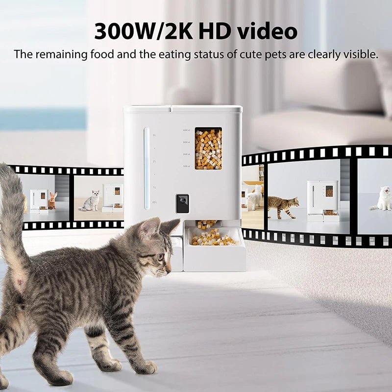 EGBULL 2 - in - 1 Smart Pet Feeder with Camera - EGBull