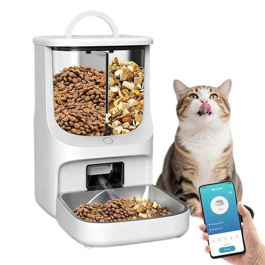 EGBULL Smart Microchip Pet Feeder with Camera - EGBull