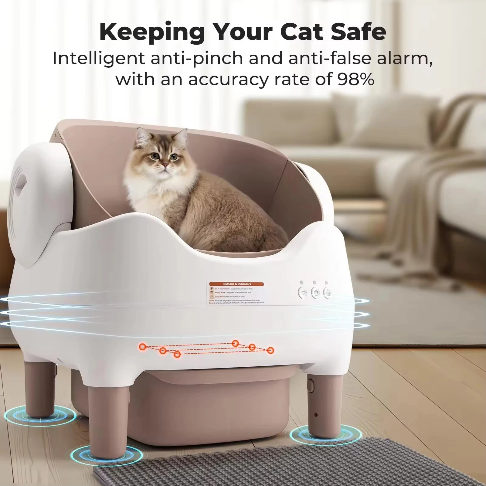 EGBULL Smart Self - Cleaning Litter Box - EGBull