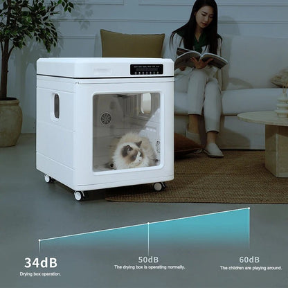 Foldable Smart Pet Hair Dryer Box - EGBull