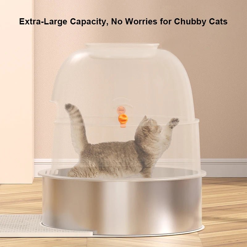 Stainless Steel Cat Litter Box - EGBull