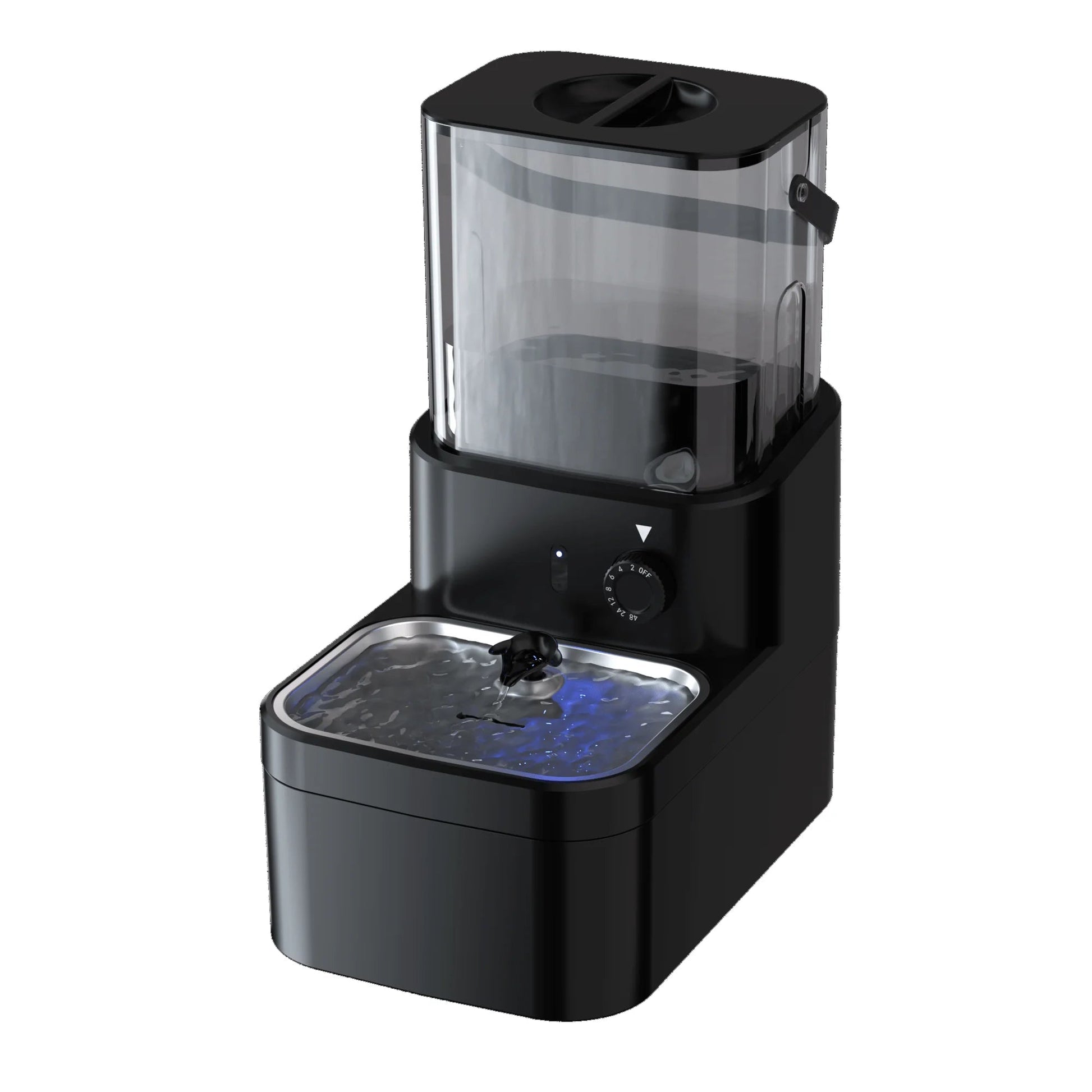 Wireless Cat Fountain with Clean and Dirty Water - EGBull